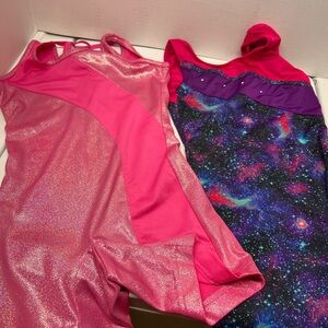 Girls gymnastics leotard. Size 6/7.